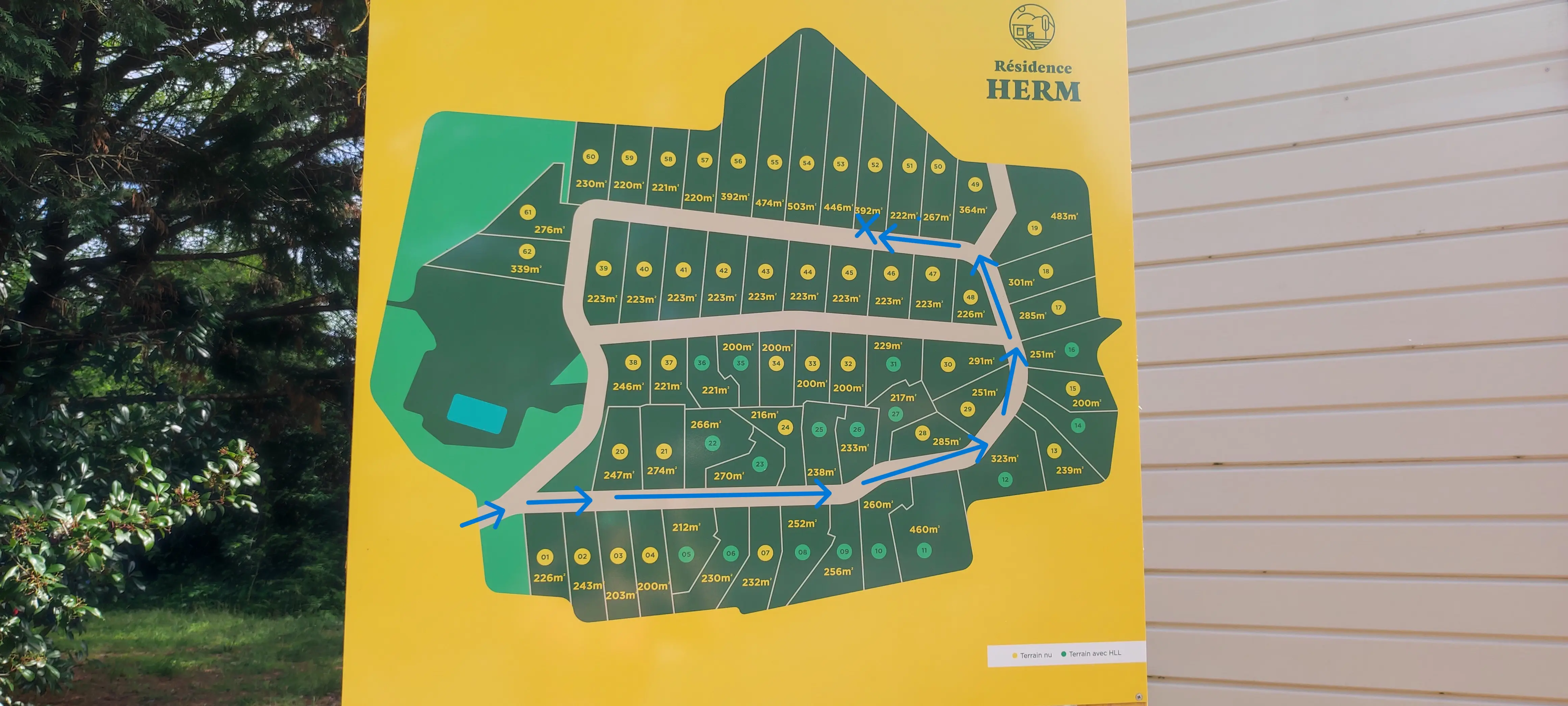 Plan résidence
